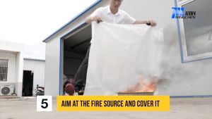 Fire Extinguisher Blanket