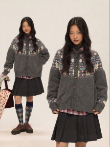 JNXS | Áo Sweater Len Kni Classic Fair Isle