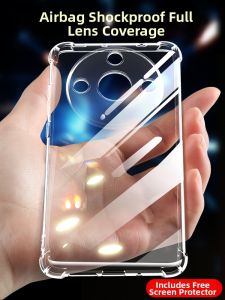YUNMANFENG | Durable Full Coverage Clear Flexible Shell Case Honor X50