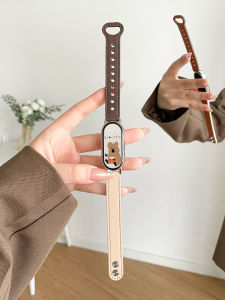 Vòng Đeo Tay Thể Thao Thông Minh Xiaomi Band 8/7/6/5/4/3 Nfc Dành Cho Nữ Tương Thích Với Mẫu Khóa Kép Xiaomi Dây Đeo Đồng Hồ Thông Minh Miui