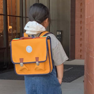 MGZ | Large Capacity School Backpack for Boys and Girls with Campus Style