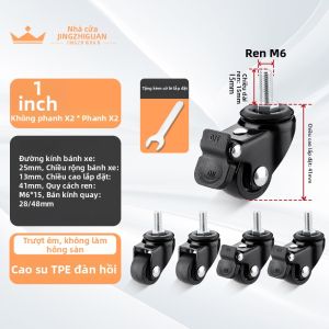 FANGXIANSHENG | Bánh Xe Có Thể Thay Thế Với Đinh Ốc Bạc Đạn