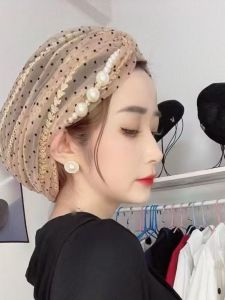 Mũ Lưỡi Trai Ngọc Trai Thủ Công 2023 Mũ Chống Nắng Mới Cho Người Hồi Mũ Che Đầu Thời Trang Mùa Hè Cho Nữ