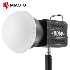 ZU-80 MINI Photography Light LED Live COB Fill light 2700-7500K Professional Video Portable Lampshade Mini Bowens Mount