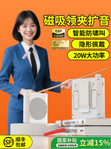 Teachers Wireless Lapel Microphone Amplifier Large Volume Call out Tour Guide Beehive Sound Box Classroom Teaching Special