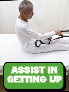 Bed Rope Ladder Sit Up Assist Device Support Belt Strap Elderly Patient Tali Tangga Katil
