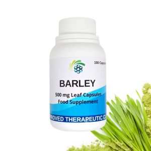 Herbal Options Pure Organic Barley Grass Original 500mg Capsule Made in Barley Grass Powder for Immunity 50 Capsules