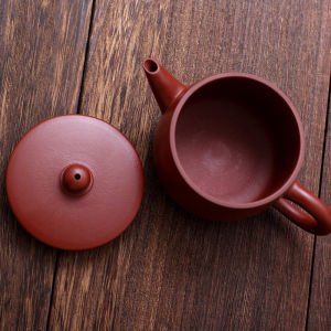 Large Opening Straight Tube Tea Pot Gongfu Small Tea Pot Original Mine Purple Clay Tea Pot Single Person Easy to Put Tea