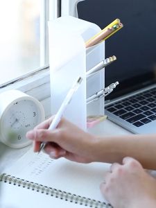 คอนโดปากกา กล่องใส่ปากกา กล่องใส่เครื่องเขีย กล่องเก็บของชั้นวางปากกา/วางได้ทั้งแนวตั้งและแนวนอน  ​มีให้เลือก 5 สี