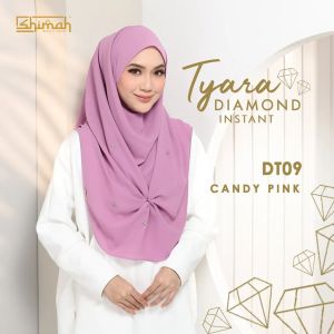 Tyara Diamond Instant - Instant Shawl / Instant Tudung / Tudung Sarung / Slip-On Tudung / Instant Hijab / Instant Scarve