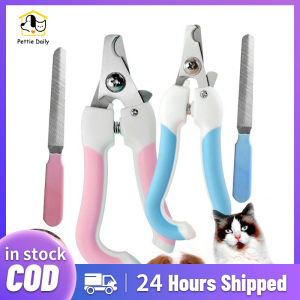 Pet Stainless Nail Clipper with Nail File Tool Rabbit Nail Cutter Dog Cat Small and Large Size Clipper