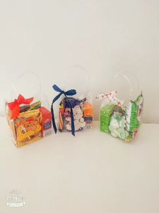 10sets snacks goodies bag birthday party doorgift event 6in1
