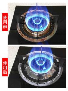 Kitchen Gas Oil-Proof Gas Cooker Pad Round Thickened Aluminum Foil Foil Pad Square Cleaning Protection Stove Oil Baffle Plate