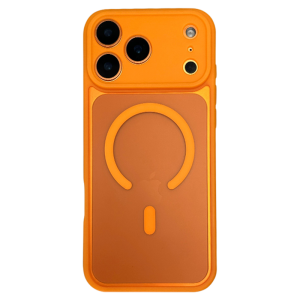 DAIMANG | Suitable for the new 18 Apple mobile phone case Xingyu Orange iphone17pro series protective case orange magnetic suction 17pro max all-inclusive 16promax anti-fall 14 silicone 13 skin feel 15 frosted 12