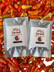SAMBAL PETE BUNDLE 2PCS 25GR+25GR BEST SELLER / SAMBAL HOMEMADE / SPILL SAMBAL / SAMBAL KELUARGA TANPA PENGAWET
