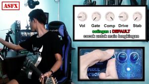 Efek Gitar Fuzz Factory Murah ASFX & Pedal Zvex Cocok Untuk Penggemar Muse