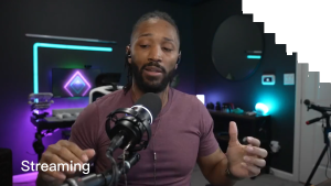 MAONO PD200X RGB Dual Mode Microphone Dynamic With Stand Meja Mikrofon Gaming Podcast Live Streaming