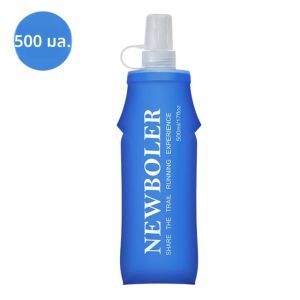 NEWBOLER 150ml 250ml 500ml ขวดน้ํา TPU พับขวดกีฬากลางแจ้งน้ําขวดน้ําพับได้ Running CAMPING