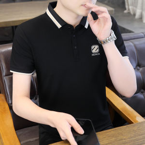 Áo Thun Polo Cổ Polo Thoáng Khí Mùa Hè 2024 Chất Lượng Cao Màu Trơn Tay Ngắn Cotton Polyester Áo Thun Nam Tay Thường Thường