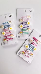Pinky Bee Jepit Tiptop Bunga Pelangi Set 69111000