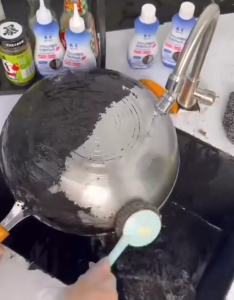 OHHDEER 150ml Burnt Bottom Cleaner Gel Heavy-Duty Pot Bottom Stain Remover Stainless Steel Cookware