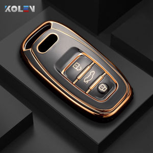 Fashion TPU Car Remote Key Case Cover Shell Fob For Audi A1 A3 A4 A5 A6 A7 A8 Q3 Q5 Q7 S4 S5 S6 S7 S8 R8 TT Protector Holder Bag