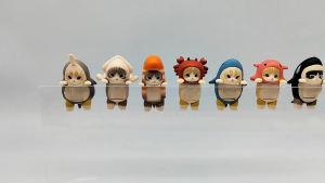 Bandai | Sunny Angel Blind Box Hippers Mini Anime Figure Mo Fusand Shark Cat Action Figure Toys For Fans Children Christmas Gifts