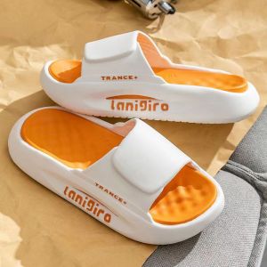 Womens Summer Slippers - Non-Slip Bathroom Sandals for Indoor/Outdoor Soft Sole Cute Home Slides for Couples