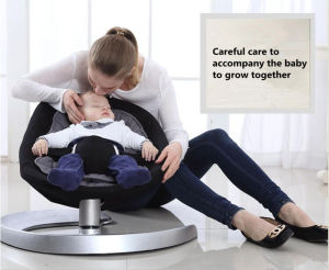 Baby Care Leaf Design Swing Baby Cradle Rocking Chair - 6039