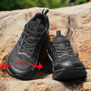 Wide And Ventilated Hollow Design Mens Sports Climbing Shoes