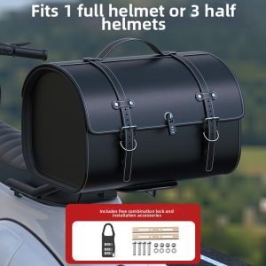 BONINGYU | Stylish Large Capacity Helmet Tail Box Waterproof