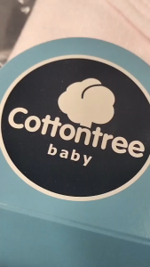 Cotton Tree Baby Blanket - Soft  Absorbent Gentle on Babys Skin