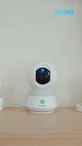 ACOME IoT APC07: Kamera CCTV WiFi Indoor Full HD 1620P & Pengawasan Full Color Siang Malam