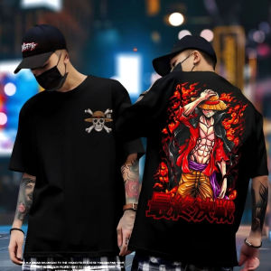 Bandai | One Piece Printed Short-sleeved T-shirt Luffys Cool Casual and Comfortable Parent-child Outfit