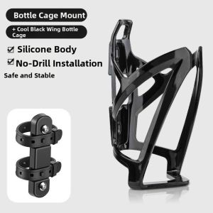 No-drilling Bicycle Drink Holder Mounting Bracket Universal