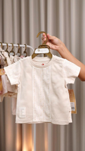 Elegant Kids ชุดเด็กผู้ชาย 6-24เดือน ชุดเสื้อคอกลมแขนสั้น กางเกงขาสั้น Little Elegance Collection | Babytrend