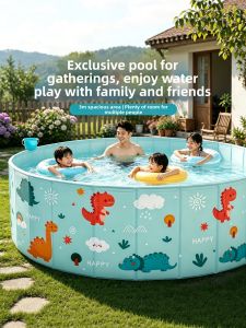 CHEORLIAN | Foldable Thick Family Swimming Pool 1m