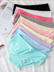 Antibacterial Comfortable Modal Lace Womens Panties