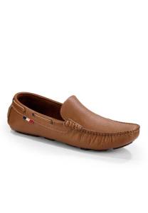 CBR Six HMC 532 - Sepatu Loafers Kulit Pria | Sepatu Moccasin Casual Warna Coklat