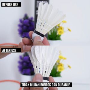 Agnite Shuttlecocks / Kok Bulu Tangkis Premium Isi 12 Goose Feather Bulu Angsa Bulu Bebek Premium High Quality Murah F2202 &F2202S