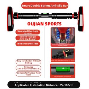 WUYIQU | Wall Mounted Door No Drilling Pull Up Bar Home Gym Equipment
