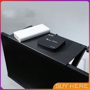 BUY HERE ชั้นวางของบนทีวี ไม่ต้องติดกาวและเจาะรู ที่วางของหลัง จอคอม/ หลังทีวี Shelf