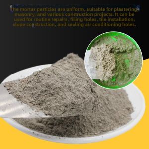 FEIZHUXIANSEN | Black Cement Repair Mortar Small Bag