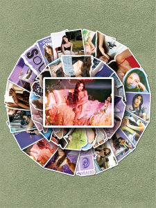 100-Piece Set Olivia Rodrigo Star Surrounding Character Decal Stickers Decorative Notebook Laptop Tablet Water Cup Sticker