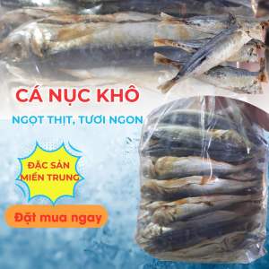 1 kg cá nục khô - đặc sản vùng biến Phú Yên