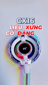 Sò lạnh tản nhiệt MEMO CX16 Ai lạnh đóng băng hít từ tính công suất chỉ 13W tặng kẹp điện thoại dán từ tính