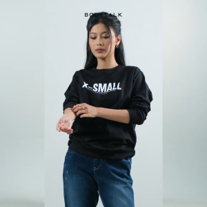 Bodytalk Sweater Wanita Milana Black Online 34028T1BK