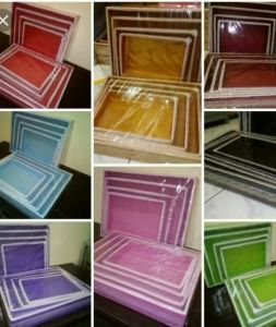 souvenir parcel/ hantaran buka isi4/ kotak /box PAKET HEMAT SOUVENIR SESERAHAN HANTARAN LAMARANAN