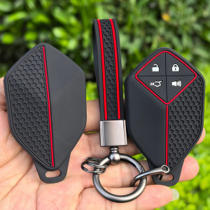 Car Key Case Bag For Changan Deepal S7 S07 SL03 S05 G318 2024 2025 Keychain Protective Cover Smart Remote Key Protection Shell