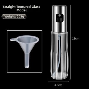 ZHENMIAO | Food-grade Glass Spray Oil Bottle Mist Spraying For Kitchen BBQ Airfryer
